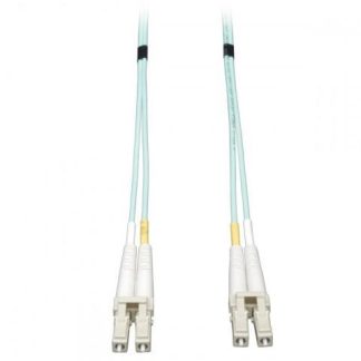 TRIPP LITE CABLE FIBRA OPTICA OM3 LC MACHO - LC MACHO 1 METRO AQUA
