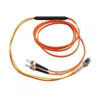 TRIPP LITE CABLE FIBRA OPTICA ST MACHO - LC MACHO 3 METROS NARANJA-AMARILLO