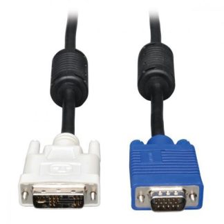 TRIPP LITE CABLE PARA MONITOR DVI-A MACHO - VGA (D-SUB) MACHO 3.05 METROS NEGRO