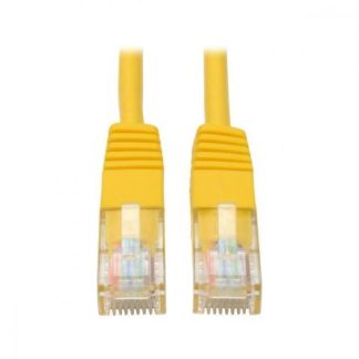 TRIPP LITE CABLE PATCH CAT5E UTP MOLDEADO RJ-45 MACHO - RJ-45 MACHO 2.13 METROS AMARILLO