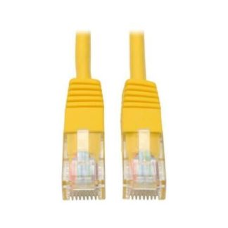 TRIPP LITE CABLE PATCH CAT5E UTP MOLDEADO RJ-45 MACHO - RJ-45 MACHO 30.5CM AMARILLO