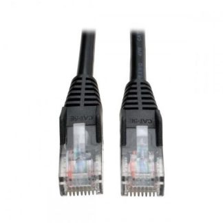 TRIPP LITE CABLE PATCH CAT5E UTP MOLDEADO SIN ENGANCHES RJ-45 MACHO - RJ-45 MACHO 2.13 METROS NEGRO