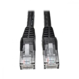 TRIPP LITE CABLE PATCH CAT6 MOLDEADO SIN ENGANCHES RJ-45 MACHO - RJ-45 MACHO 2.1 METROS NEGRO