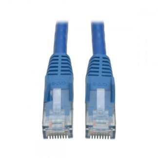 TRIPP LITE CABLE PATCH CAT6 UTP MOLDEADO SIN ENGANCHES RJ-45 MACHO - RJ-45 MACHO 1.5 METROS AZUL