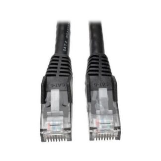 TRIPP LITE CABLE PATCH CAT6 UTP MOLDEADO SIN ENGANCHES RJ-45 MACHO - RJ-45 MACHO 9.1 METROS NEGRO