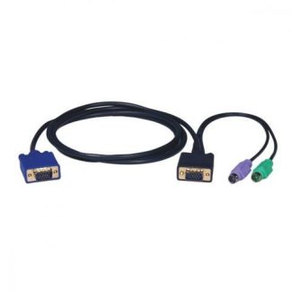 TRIPP LITE CABLE SWITCH KVM P750-010 VGA (D-SUB) - (X2) MINIDIN6 M 3 METROS