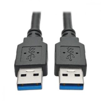 TRIPP LITE CABLE USB A MACHO - USB A MACHO 1.8 METROS NEGRO