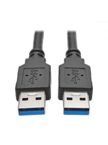 TRIPP LITE CABLE USB A MACHO - USB A MACHO 1.8 METROS NEGRO