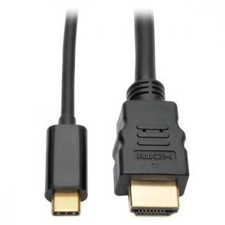 TRIPP LITE CABLE USB C MACHO - HDMI 4K MACHO 1.8 METROS COMPATIBLE CON THUNDERBOLT 3 NEGRO