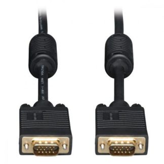 TRIPP LITE CABLE VGA COAXIAL PARA MONITOR VGA (D-SUB) MACHO - VGA (D-SUB) MACHO 9.14 METROS NEGRO