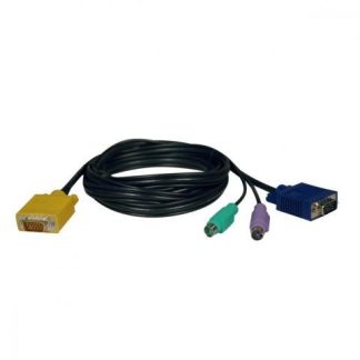 TRIPP LITE CABLE VGA HD15 MACHO - HD15 MACHO - (X2) MINIDIN6 M 1.8 METROS