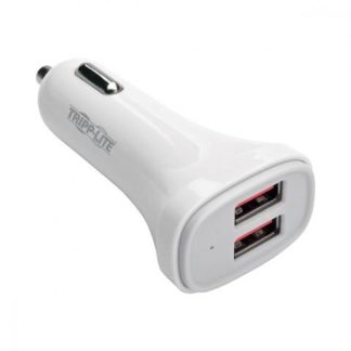 TRIPP LITE CARGADOR PARA AUTO 2X USB 2.0 5V BLANCO
