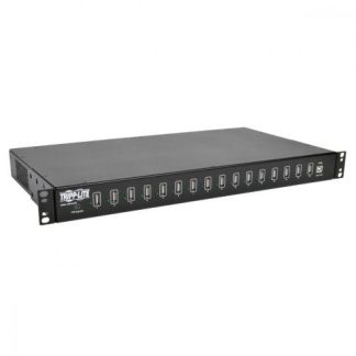 TRIPP LITE ESTACION DE CARGA PARA TABLETAS 16 PUERTOS USB NEGRO