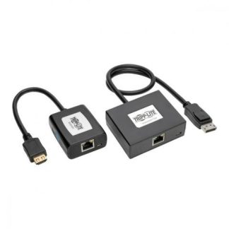 TRIPP LITE EXTENSOR DE VIDEO DISPLAYPORT A HDMI ALAMBRICO POR CAT5-6 1X HDMI 2X RJ-45 2X USB A 45 METROS