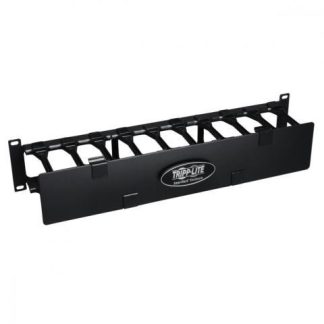 TRIPP LITE ORGANIZADOR DE CABLES HORIZONTAL PARA RACK 19 2U NEGRO
