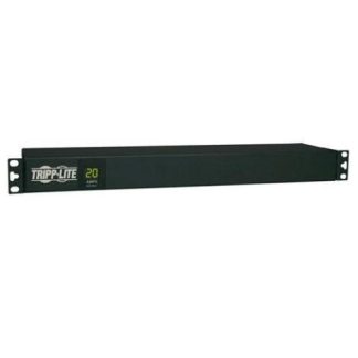 TRIPP LITE PDU MONOFASICO CON MEDIDOR DIGITAL 20A 120V PARA INSTALACION HORIZONTAL EN 1U DE RACK