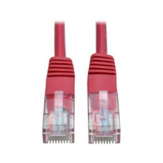 TRIPP LITTE CABLE PATCH MOLDEADO CAT5E UTP RJ-45 MACHO - RJ-45 MACHO 1.52 METROS ROJO