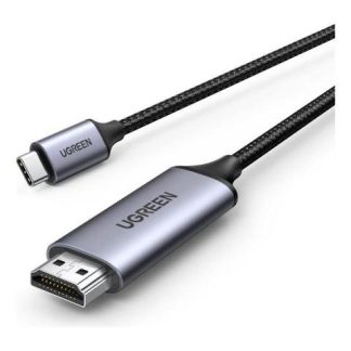 UGREEN CABLE USB TIPO C 3.1 A HDMI 4K THUNDERBOLT 18GBPS GRIS