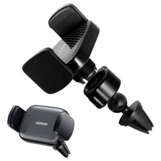 UGREEN SOPORTE DE CELULAR ROTACION DE AUTO PARA REJILLA COLOR NEGRO
