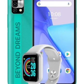 UMIDIGI POWER 5 64GB DUAL SIM 3GB RAM 16MPX JADE GREEN NUEVO + SMARTWATCH DE REGALO VERDE