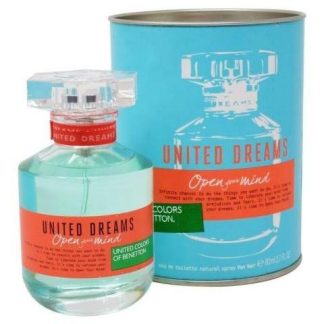 UNITED DREAMS BENETTON OPEN YOUR MIND 80ML EDT SPRAY - MUJER