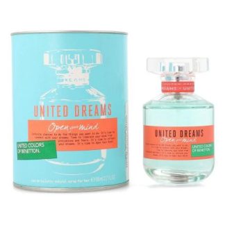 UNITED DREAMS BENETTON OPEN YOUR MIND 80ML EDT SPRAY - MUJER