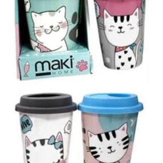 VASO PORCELANA MULTICOLOR MAKI HOME