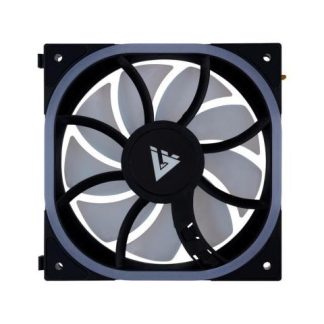 VENTILADOR MODULAR GAME FACTOR FG500 120MM 58 CFM 1900 RPM RGB COMPATIBLE CON FG500 NEGRO