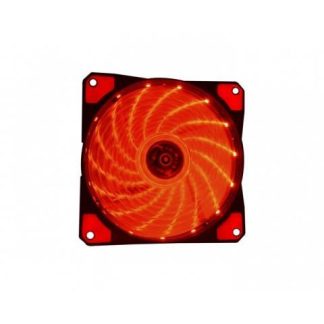 VENTILADOR NACEB NA-0920 LED ROJO 120MM 1200RPM NEGRO