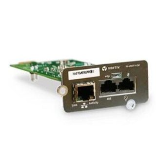VERTIV TARJETA DE RED IS-UNITY-DP DE 1 PUERTO 100 MBIT-S RJ-45