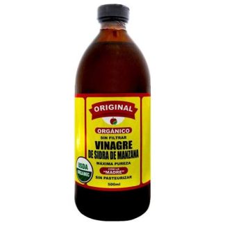 VINAGRE SIDRA DE MANZANA MAXIMA PUREZA CON LA MADRE 500 ML GUMMA CORPORATION