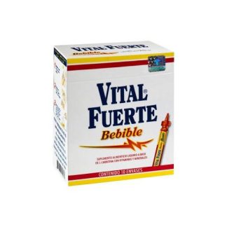 VITAL FUERTE BEBIBLE C 10 ENVASES A BASE DE L-CARNITINA CON VITAM FARMAMEDICA