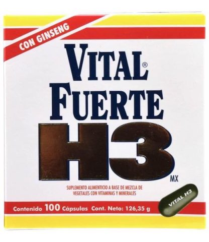 VITAL FUERTE H3 MX 100 CAP VITAL FUERTE
