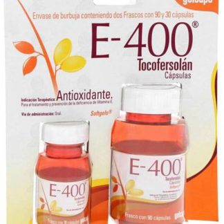 VITAMINA E 400 DUO GELCAPS 90 Y 30 CAP GELCAPS