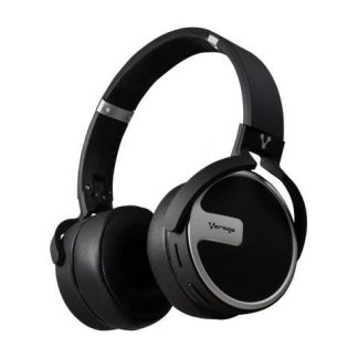 VORAGO AUDIFONOS CON MICROFONO HPB-201 BLUETOOTH INALAMBRICO-ALAMBRICO 3.5MM NEGRO