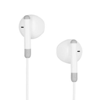 VORAGO AUDIFONOS INTRAURICULARES CON MICROFONO EP-306-WH ALAMBRICO 1.2 METROS USB-C BLANCO