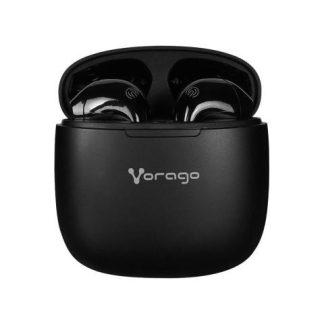 VORAGO AUDIFONOS INTRAURICULARES CON MICROFONO ESB-305 INALAMBRICO BLUETOOTH USB-C NEGRO