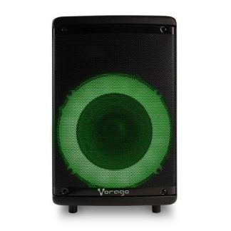 VORAGO BAFLE KSP-302 BLUETOOTH INALAMBRICO 30W RMS USB 2.0 NEGRO - INCLUYE MICROFONO Y CONTROL DE MANDO