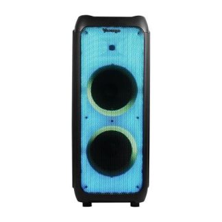 VORAGO BAFLE KSP-600 BLUETOOTH INALAMBRICO 80W RMS USB NEGRO - INCLUYE MICROFONO Y CONTROL REMOTO