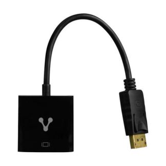 VORAGO CABLE DISPLAYPORT MACHO - VGA (D-SUB) HEMBRA 60HZ NEGRO