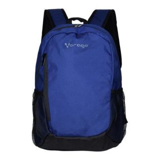 VORAGO MOCHILA DE RPET BP-150 PARA LAPTOP 15.6 NEGRO-AZUL