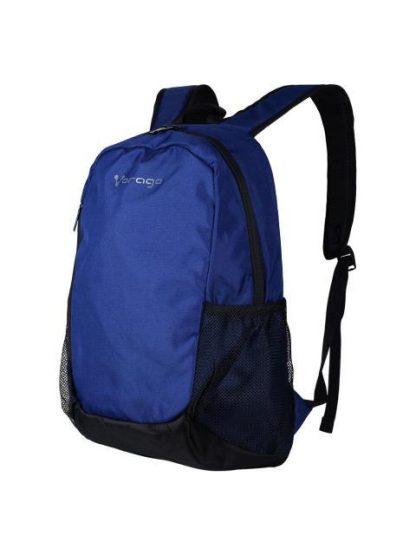 VORAGO MOCHILA DE RPET BP-150 PARA LAPTOP 15.6 NEGRO-AZUL - Image 2