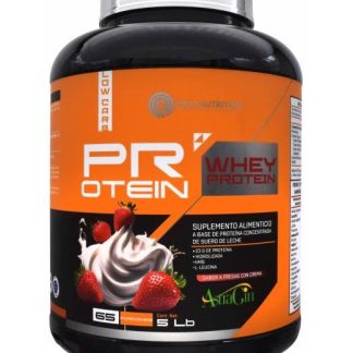 WHEY PROTEIN HMB LECINA ASTRAGIN SAB FRESAS CON CREMA 5 LB OSAI N