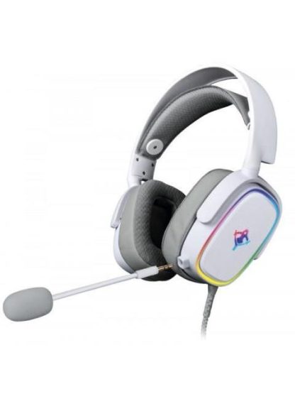 YEYIAN AUDIFONOS GAMER PROUD SERIES 3500 PARA XBOX ONE-PS4 ALAMBRICO 1.8 METROS 3.5 MM BLANCO