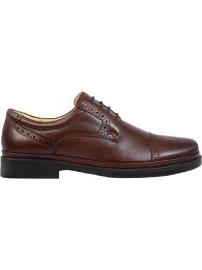 ZAPATO DERBY PIEL BORREGO CAFE CALZADO PAZSTOR