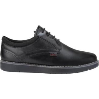 ZAPATO ESCOLAR DE PIEL NEGRO COLOSO