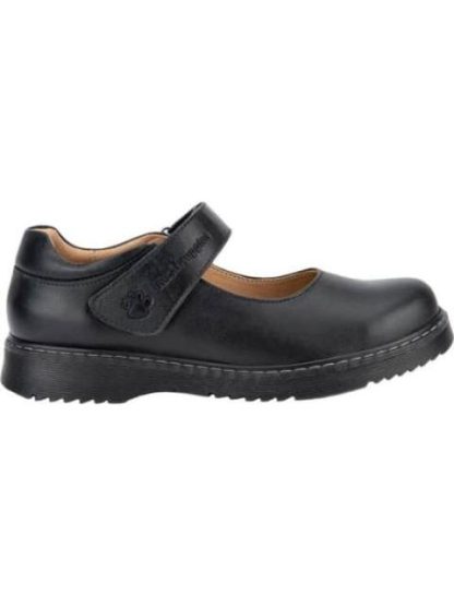 ZAPATO ESCOLAR DE PIEL NEGRO HUSH PUPPIES1