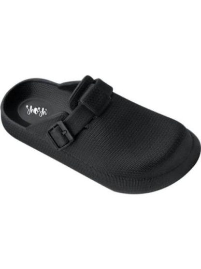 ZAPATO ZUECO CONFORT NEGRO SHOSH