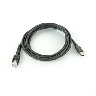 ZEBRA CABLE DE PODER USB A MACHO - RJ-45 MACHO 2 METROS NEGRO PARA ZEBRA LI36X8