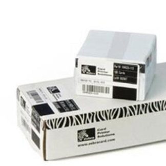 ZEBRA TARJETAS ADHESIVAS DE PVC PARA CREDENCIALES PREMIER CON ADHESIVO 500 PIEZAS